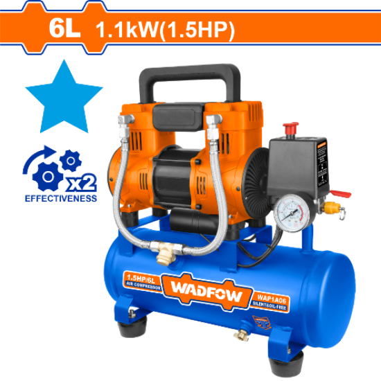 ปั๊มลม WADFOW 1100W 6L WAP1A06