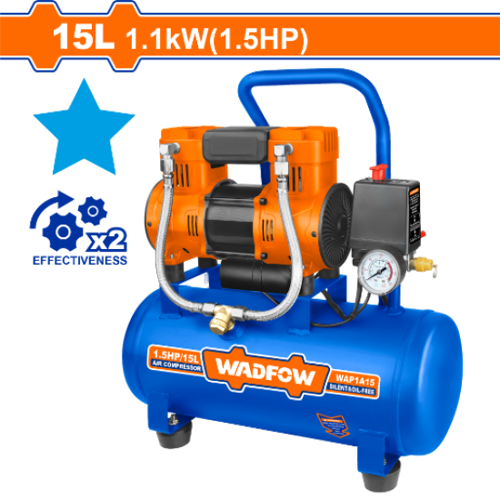 ปั๊มลม WADFOW 1100W 15L WAP1A15