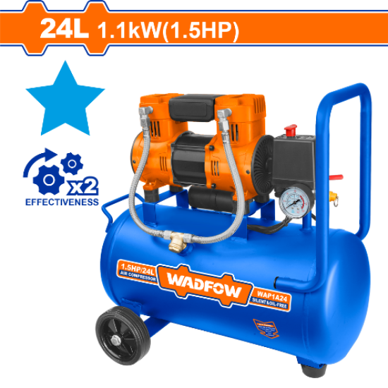 ปั๊มลม WADFOW 1100W 24L WAP1A24