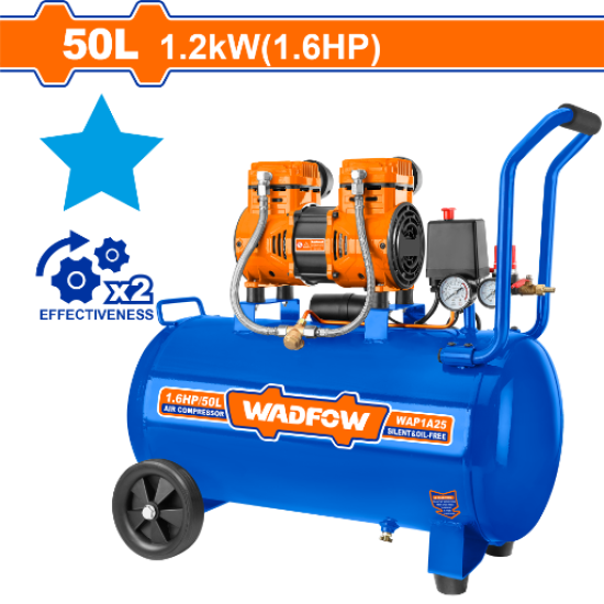 ปั๊มลม WADFOW 1200W 50L WAP1A25