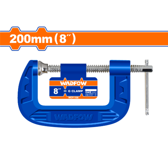 ปากกาจับชิ้นงาน ตัวจี WADFOW 8" WCP1108