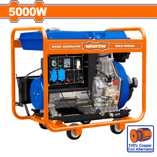 เครื่องปั่นไฟ ดีเซล WADFOW 5000W WDG1A50