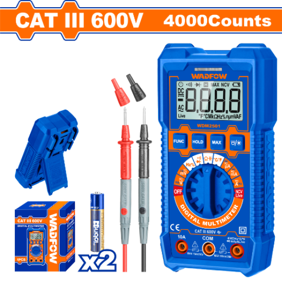 มัลติมิเตอร์ แบบดิจิตอล WADFOW WDM2501