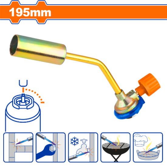 หัวพ่นไฟทองเหลือง WADFOW 195mm WFG2602