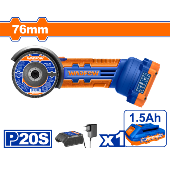 เครื่องตัดไร้สาย WADFOW 20V 3" WLAP571