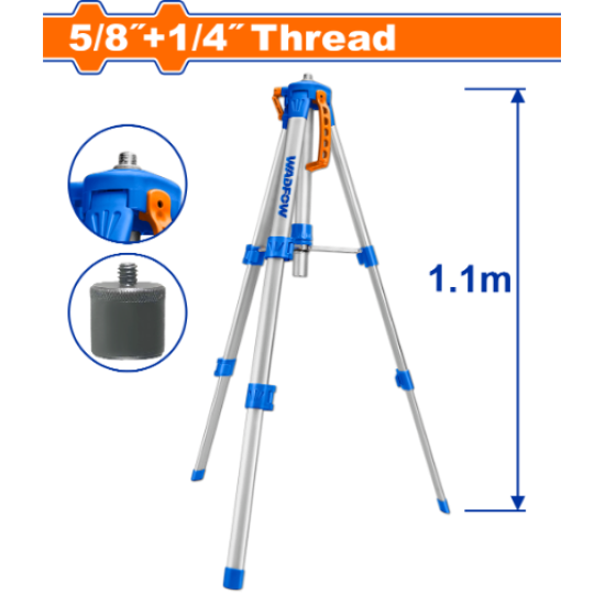 ขาตั้งเครื่องวัดระดับเลเซอร์ WADFOW 5/8"+1/4" WLE9301