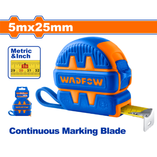 ตลับเมตร WADFOW 5mx25mm WMT1230