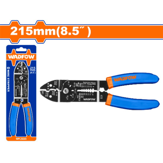 คีมปอกสายไฟ WADFOW 8.5" WPL5685