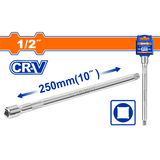 ข้อต่อบล็อก WADFOW 1/2"x10" CR-V WSC3210