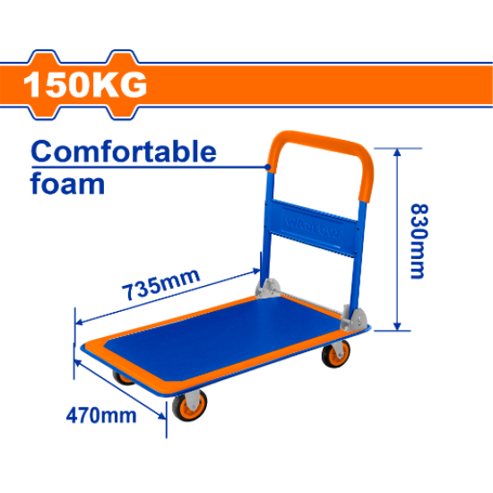 รถเข็นอเนกประสงค์ พับได้ WADFOW 150Kg WWB1315